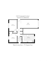  Floor Plan Two Bedroom