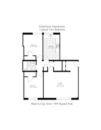  Floor Plan Two Bedroom