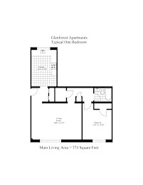  Floor Plan One Bedroom
