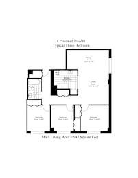  Floor Plan Three Bedroom
