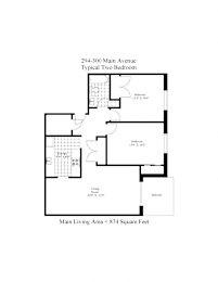  Floor Plan Two Bedroom