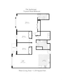 The Anchorage Three Bedroom Image