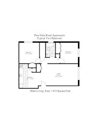 Pine Glen Two Bedroom A Image