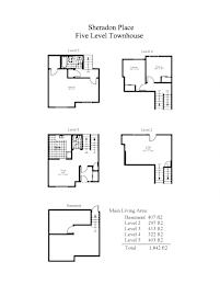 Floor Plan Townhouse