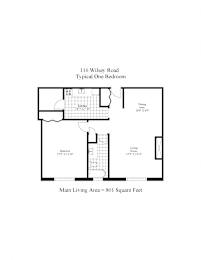 116 WIlsey Road One Bedroom Image