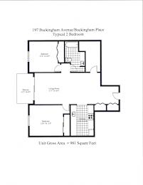 Buckingham Avenue Two Bedroom A Image