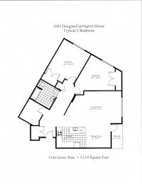 Carrington House Two Bedroom + Balcony A Image