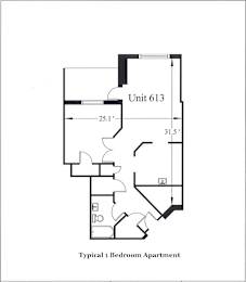 21 Parkland 1 Bedroom