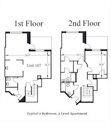 21 Parkland 2 Bedroom 2 Level
