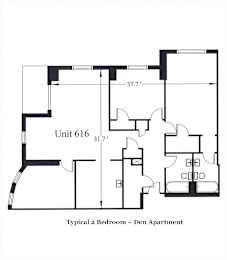 21 Parkland 2 Bedroom + Den
