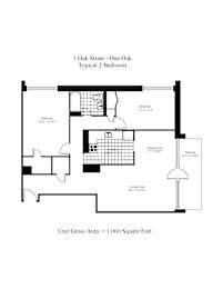 One Oak Two Bedroom