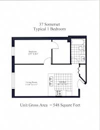 37 Somerset One Bedroom Image