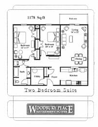Woodbury Gardens Two Bedroom + Balcony Image