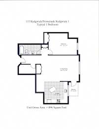 115 Kedgwick One Bedroom Image