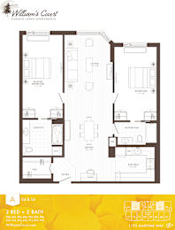Willam's Court A - 2 Bedroom + 2 Bath