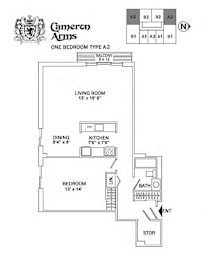 Cameron Arms Two Bedroom Large A Image