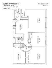 Elroy Apartments Three Bedroom Image