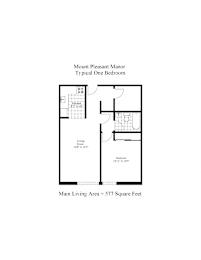 Mount Pleasant Manor Bachelor One Bedroom