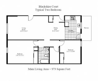 Blackshire Court - 2 Bedroom