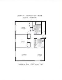 Hester & Church Two Bedroom Image