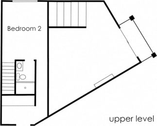  Floor Plan 2BR 2BA LOFT - FLOOR PLAN E - 972 HILGARD