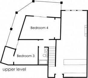  Floor Plan 4BR 2BA - FLOOR PLAN A - 972 HILGARD