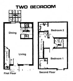 Forest Court Apartments Floor Plan