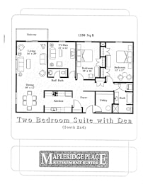 300 Reynolds Two Bedroom + Den Image
