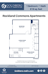  Floor Plan One Bedroom One Bath