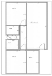 Floor Plan 2 bedroom