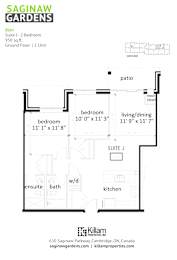 Blair Suite J - 2 Bedroom