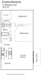 Edina Manor apartments in Edina MN