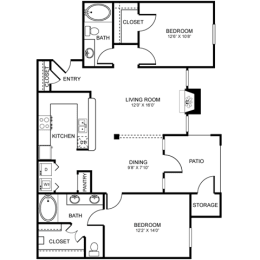 D5 Floor Plan at Stoneleigh on Spring Creek, Texas
