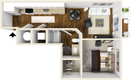 Floor Plan  Studio floor plan