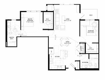 Compass Pointe Apartments in New Hope MN C3_1204 sf