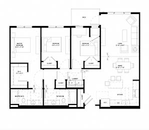 Compass Pointe Apartments in New Hope MN D1_1294 sf