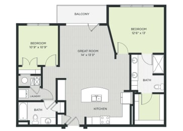  Floor Plan Ridgeview