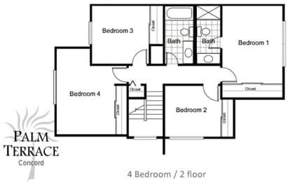 Floor Plan  4 Bedroom