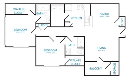 2 bedroom
