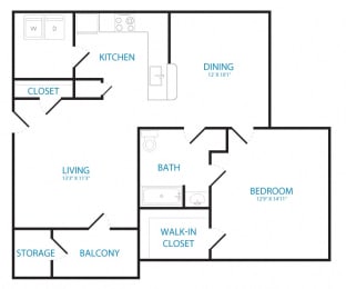 1 bedroom