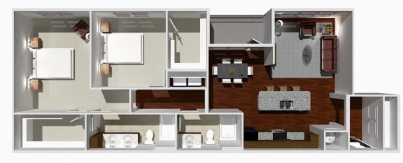  Floor Plan Oak