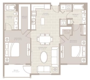 Cay Floor Plan at Berkshire Lauderdale by the Sea, Florida, 33308