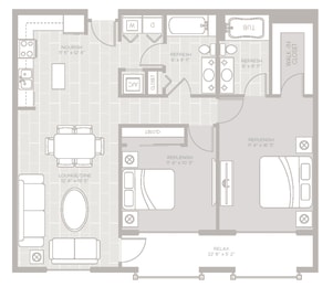 Cove Floor Plan at Berkshire Lauderdale by the Sea, Ft. Lauderdale, 33308