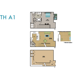 Floor Plan  TH A1