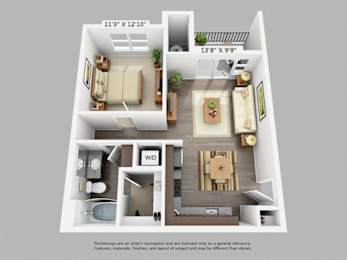  Floor Plan Garrison