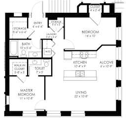 Roosevelt School Apartments 2br