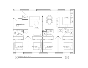 Floor Plan  4 Bedroom 3 Bath