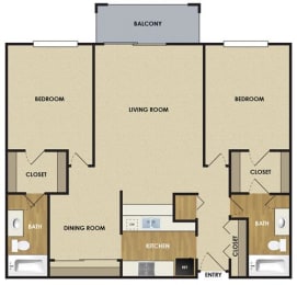  Floor Plan Blackwood - 2B