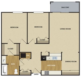  Floor Plan Balsam Fir - 2C