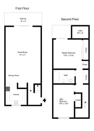 Two Bedroom Townhouse at Stone Hedge Village Townhouses, Farmington, NY